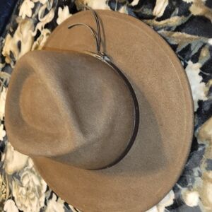 Scala Brown Wool Felt Hat